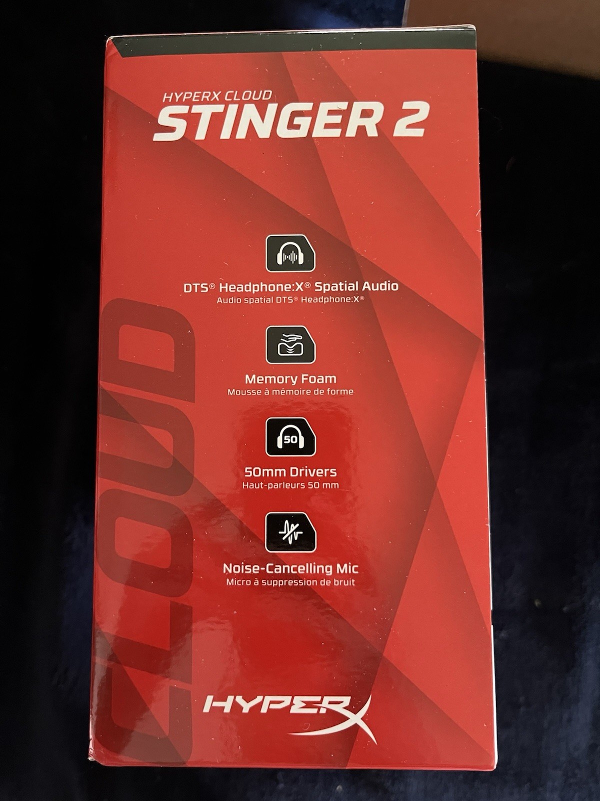 HyperX - Cloud Stinger 2 Core Wired Gaming Headset for PC - Black