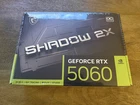 MSI SHADOW GeForce RTX 5060 8GB GDDR7 Graphics Card