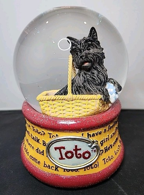 #ad #ad WIZARD of OZ TOTO Musical Water Globe Somewhere Over Rainbow San Francisco $28.00