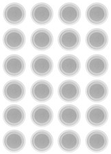 24 Rockville CCL5T White 70V 5" Commercial Ceiling Speakers 4 Restaurant/Office
