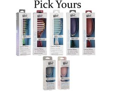 Wet Brush Flex Dry / Mini Detangler -Hair Brush - Iridescence Icon - Pick Yours