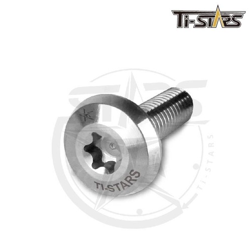 Bolt Screw M6x1.0 Torx star Forge Titanium GR5 Rotor Pan 10mm-60mm Tistars x1 - Picture 11 of 13
