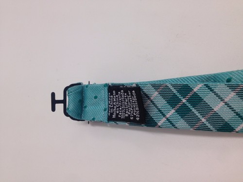 $115 Countess Mara Men`S Blue White Reversible Bow Tie Dress Adjustable Bowtie - Picture 4 of 6