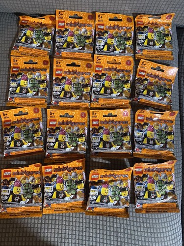 Brand New Lego 8804 Series 4 Minifigures Complete Of 16 Year 2011 Factory Sealed - Picture 1 of 5