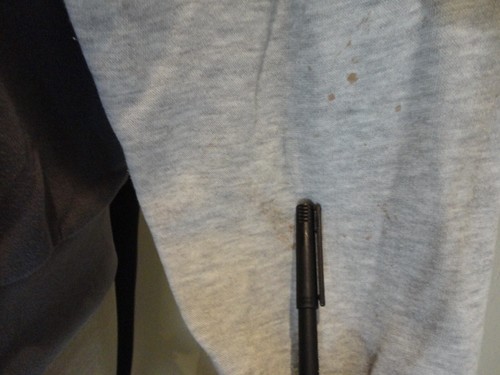 Vintage 80's Nike BLUE Tag gray blue black Pocket Sweatshirt Adult XL Usa rare - Picture 8 of 10
