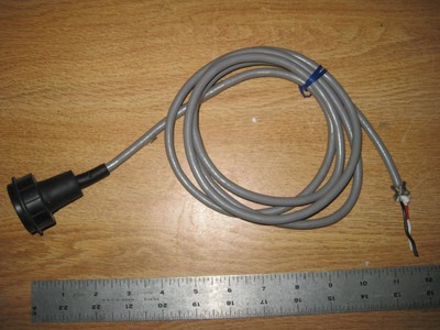JRC Raytheon Radar 3 pin power cable with metal shell R20xx R40xx R41xx JRC 2253