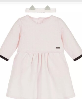 Karl Lagerfeld Kids Size 1 Month Girls Pink Dress
