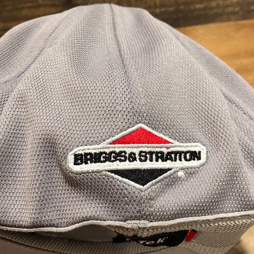 Briggs & Stratton Hat Cap Fitted Mens Small Medium Gray Black Engines NWT - Picture 7 of 10