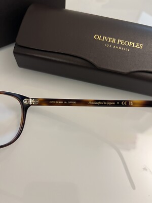 OLIVER PEOPLES Fairmont 45mm Optical in Dark Mahogany RARE FIND