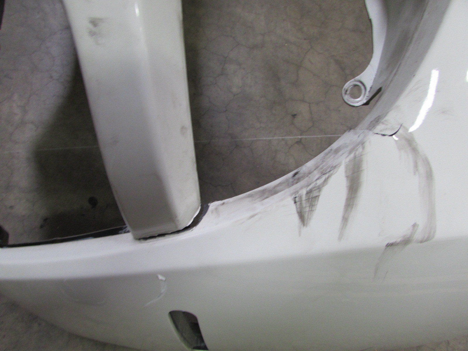 Ferrari California, Rear Bumper Cover, Damaged, Used, P/N 82433510