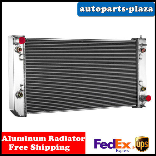4 Row Radiator for Chevy GMC C4500/C5500 C6500 Kodiak Topkick Aluminum ...