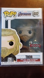 thor with hammer and stormbreaker pop