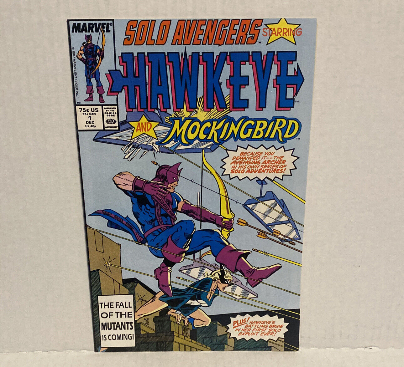 Solo Avengers # 1 Hawkeye & Mockingbird 1st Buck Chisholm (Trick Shot)