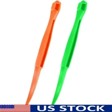 Citrus Peeler Tools Plastic Fruit Slicer Cutter Kitchen Gadgets 2 Pack New