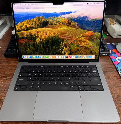 Apple MacBook Pro 14" (M1 Pro, 16GB Ram, 512GB SSD) Silver (Screen Burn In READ) - Picture 5 of 22