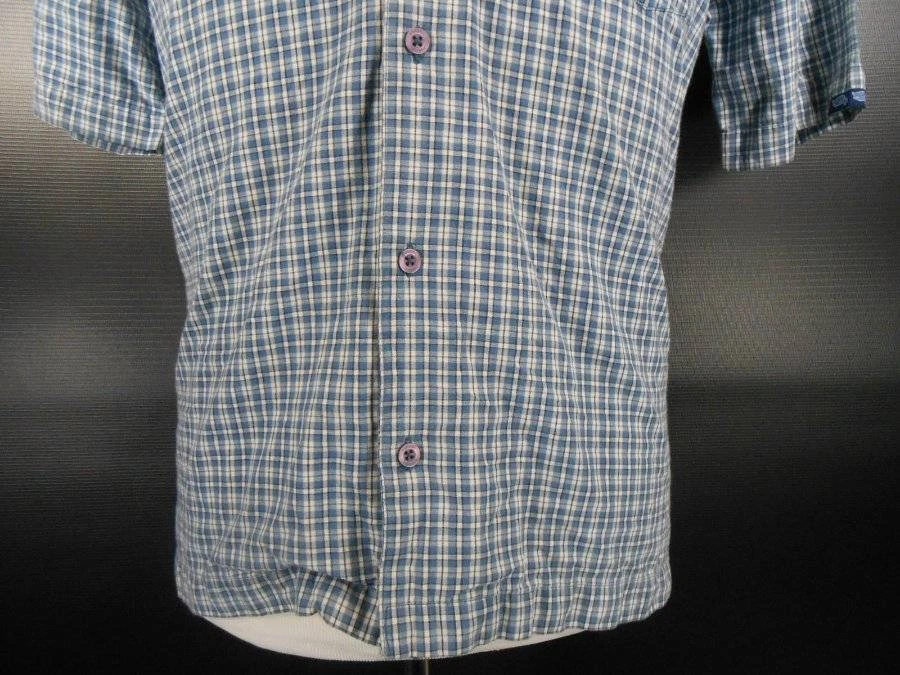 Nice Boy's XL Hawk Skateboarding Multi-Color Plaid Short Sleeve Button Shirt - Изображение 4 из 4