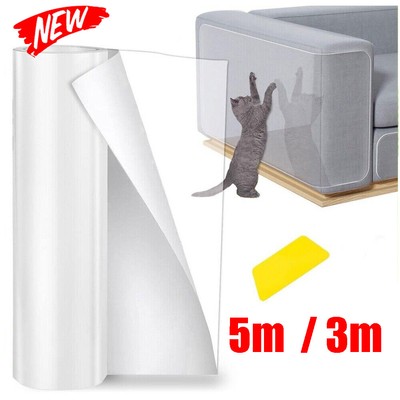 Scratch Protector Kratzschutz Kratzschutzfolie Sofa Tür Wand Anti Kratz 500x20cm