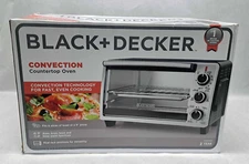 Black + Decker Convection Countertop Oven TO1950SBD - Bake Broil Toast Warm NEW