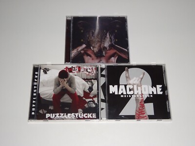 3 x MachOne   Meisterstück 2 + Mach +  Puzzlestücke feat.  Trailerpark, Taktloss