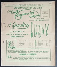 AOP India Illustrated Garden Tools price list, Delhi