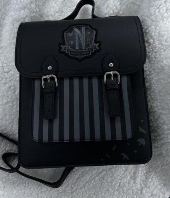 Wednesday Addams Nevermore Academy Mini Backpack New  display picture 2