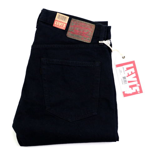 Levi's 505 LVC Jeans 1967 Selvedge Men's Size W36 L34 Vintage Clothing Black