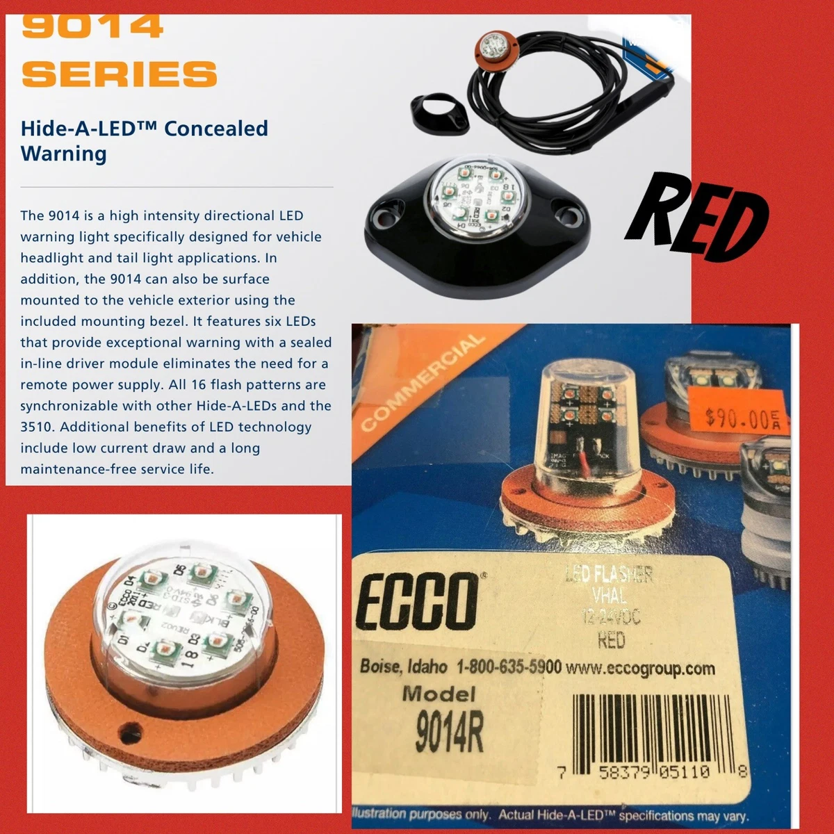 Ecco light 2025 iv red