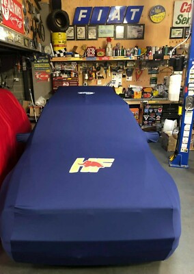 Lancia Delta Integrale & Evo HF Autoplane Car Cover Copriauto Autoabdeckung blau