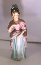 VINTAGE Leading Lady Porcelain Cologne Bottle Made in Japan