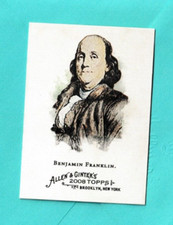 2008 Topps Allen's & Ginter USA Constitution BENJAMIN FRANKLIN