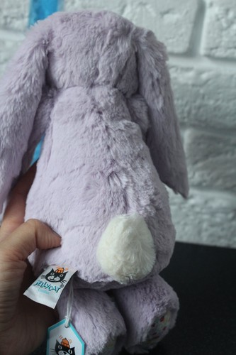 Jellycat Medium Blossom Jasmine Bunny Rabbit Plush 12” NWT Retired - Picture 6 of 8