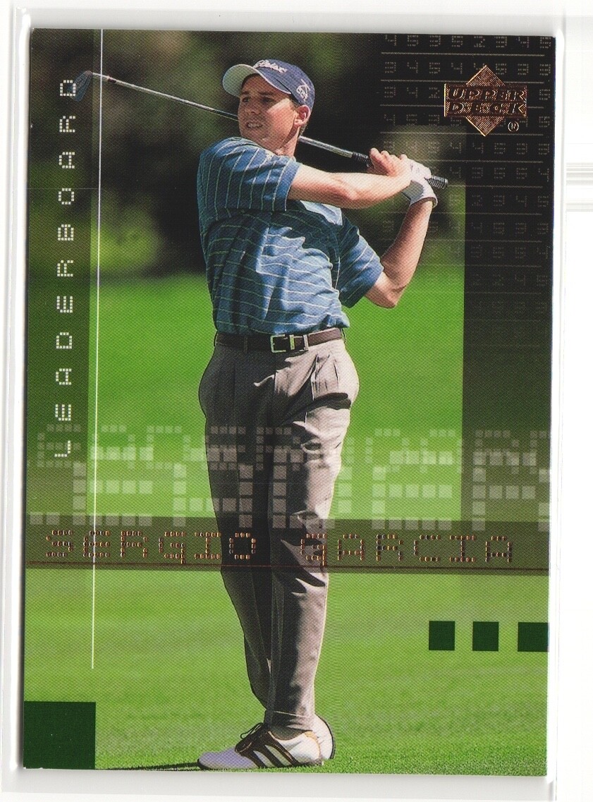 2002 Upper Deck Leaderboard Sergio Garcia #108