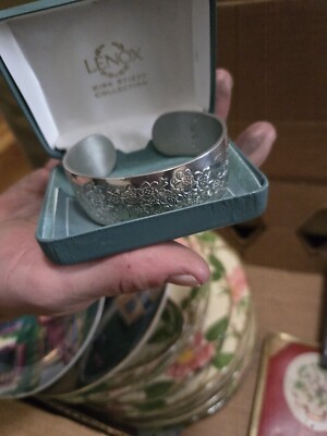 Vintage Lenox Sterling Silver Cuff 