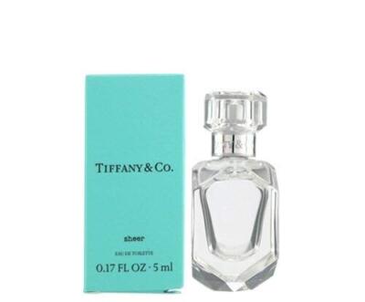 SHEER by Tiffany & Co 0.17oz EDP MINI Spray for WOMEN Mini Fresh Floral Scent