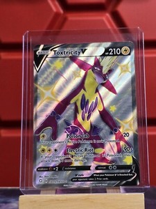 Toxtricity V SV112/SV122 - Pokemon Shining Fates - Full Art Holo Near Mint