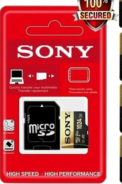 Sandisk Extreme Sabrent Scheda SD 1TB V60, SDXC Card UHS-II