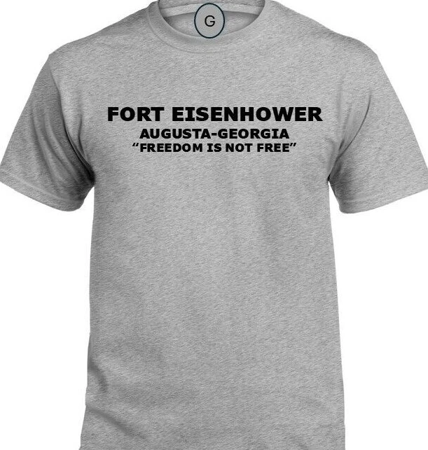 FORT GORDON  AUGUSTA-GEORGIA* FREEDOM* INDIVIDUAL BASE PT SHIRT - Picture 1 of 6