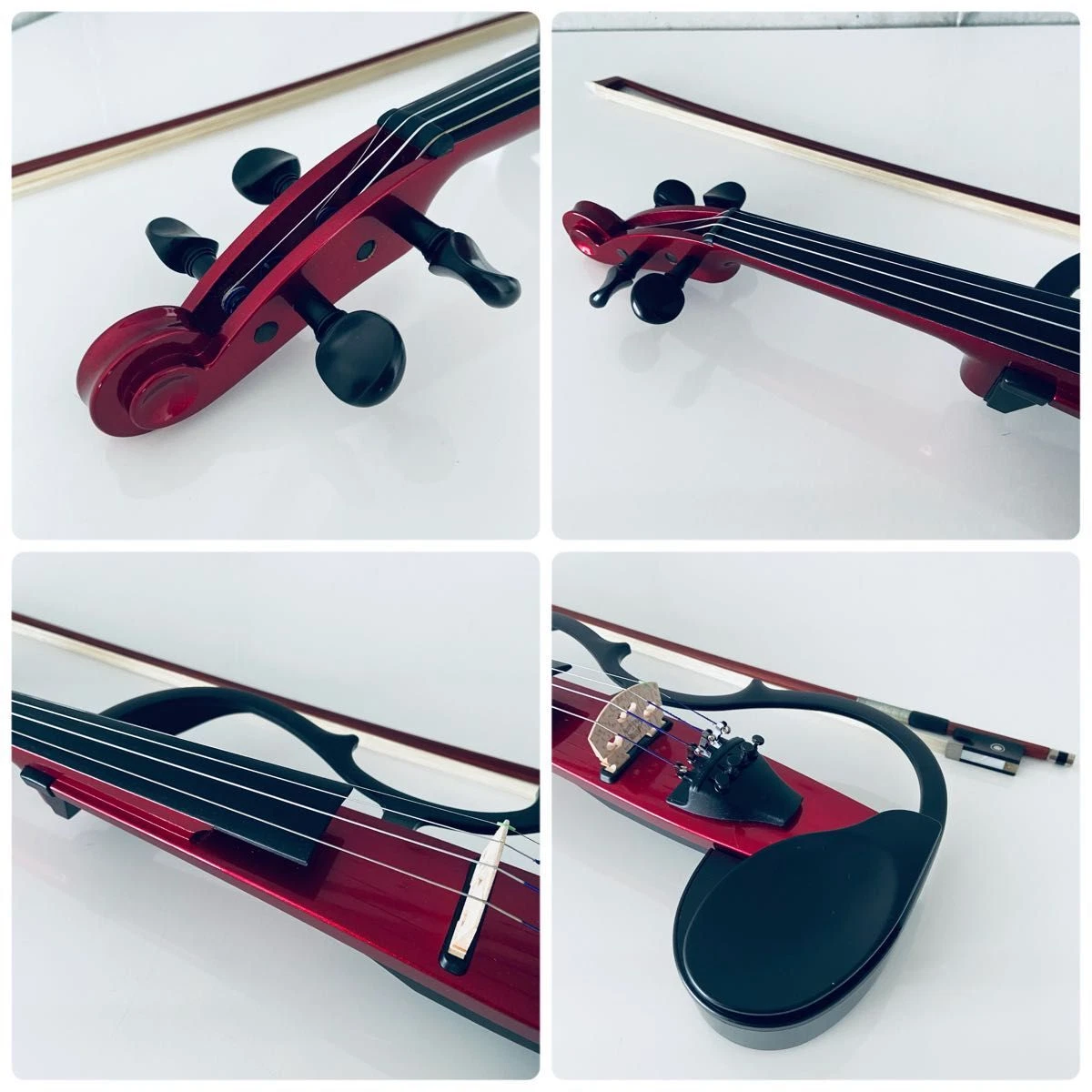 Yamaha SV 120S Red (Silent Violin Electric Violin) | eBay