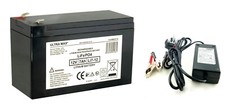 NP7 12 volt 7 ah ULTRAMAX LITHIUM RECHARGEABLE ALARM/ SECURITY BATTERY