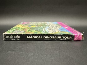 Magical Dinosaur Tour TurboGrafx-CD 1990 NEC Educational Software CIB MINTY