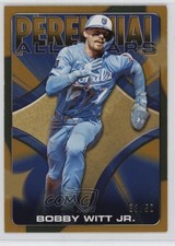 2026 Topps Series 1 Perennial All-Stars Gold Foil 33/50 Bobby Witt Jr 9fn