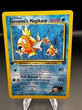 Giovanni's Magikarp 73/132 Common Gym Challenge Pokemon 1st Edition Near Mint on eBay