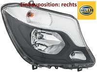 Hella 1ED011030-121 Hauptscheinwerfer Rechts Scheinwerfer FüR Mercedes-Benz