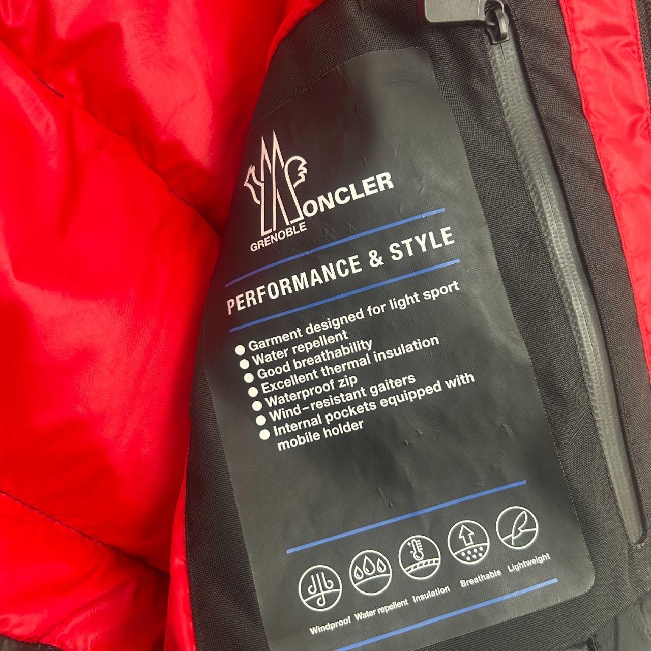 Moncler Grenoble Hintertux Black Ski Puffer Coat image 5