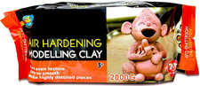 Air Dry Clay,Modelling Clay,Terracotta 2Kg,Sculpting,Moulding,Preshool Toys,Pret