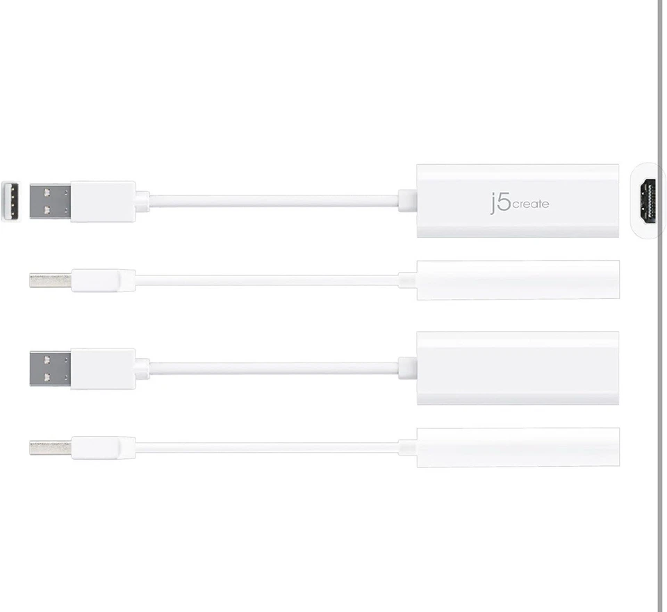 j5create USB 3.0 to HDMI Multi-Monitor Adapter (JUA254) - NEW - Image 3 of 4