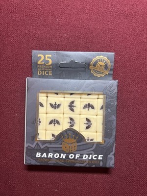 Baron of Dice Wargaming Dice  Broken Angels Dice (25)  New