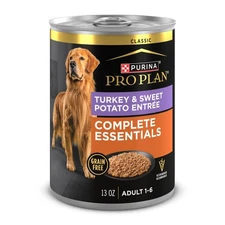 Purina Pro Plan Grain Free Wet Dog Food - Turkey & Sweet Potato, 13oz Can