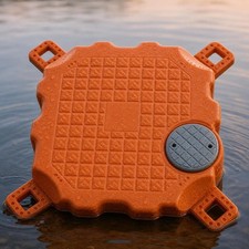 Dock Module Floating Pontoon Interlocking Water Platform, for Ponds - for Homes