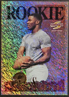 1995 Score Summit Ground Zero #146 Frank Sanders Rookie RC Cardinals